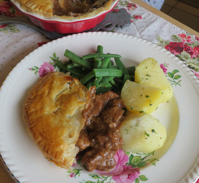 Scottish Steak Pie for Two Cooking and Recipes Before It